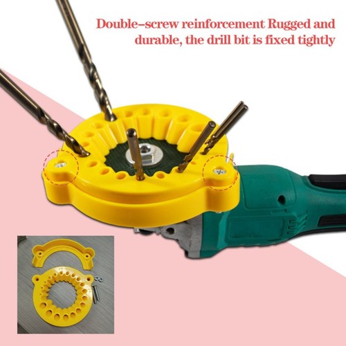 Angle grinder drill - angle, bit