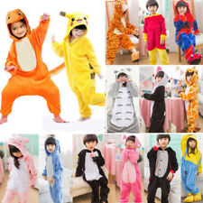 PC Kids Costume Fancy Dress Cosplay Onsie10 Child Unisex Hooded Animal PajamasT1