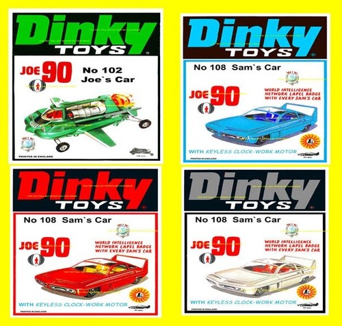Dinky joe sam - joe, car