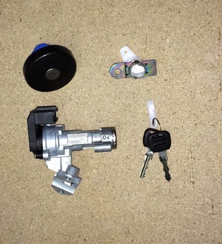 Rover lhd lock set bright - 45,