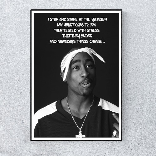 Tupac 2pac quote hip hop - tupac,