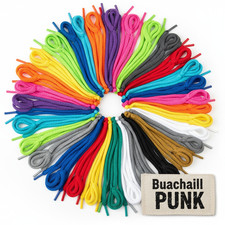 Round Chunky Bootlaces 5mm Compatible with Dr. Martens Replacement Laces Boots