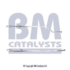 BM Catalysts BM50242 Centre Exhaust System Pipe With Fitting Kit For Peugeot 206