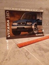 SUZUKI VITARA 2.0D SALES BROCHURE 1996