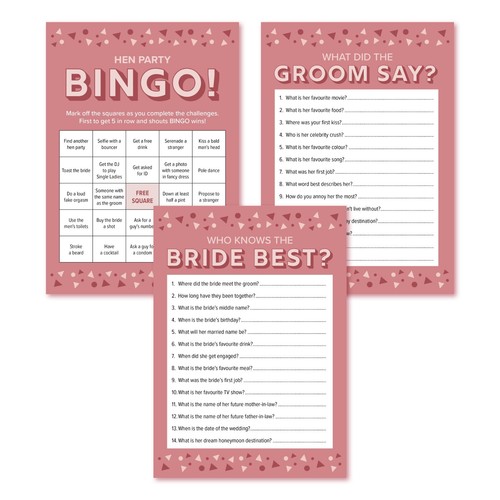 Hen party games - hen, night