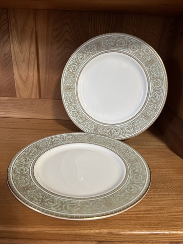 Two royal doulton green - two,
