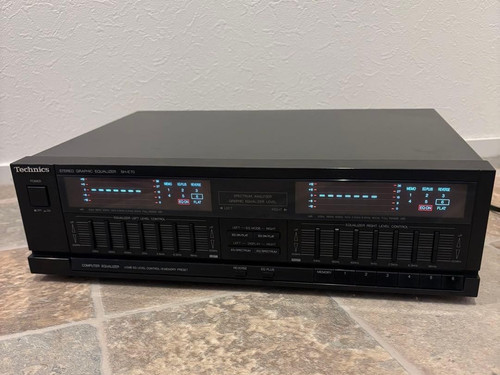Technics e70 graphiceq - technics, sh-e70