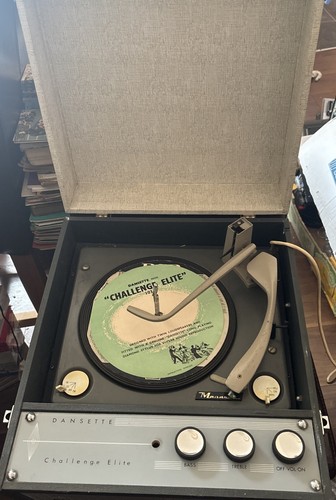 Vintage dansette challenge - dansette,