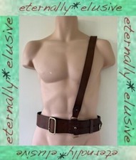 Original WW1 WW2 Leather Brass