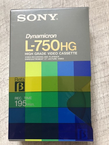 Sony betamax 750hg beta - sony,