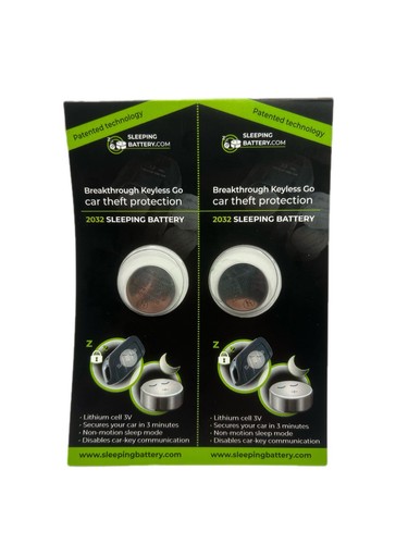 Sleeping battery cr2032 - sleeping,