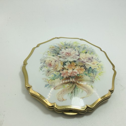 Stratton vintage mirror - vintage, powder