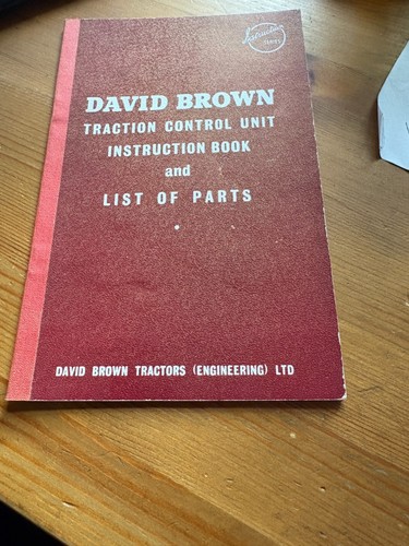 David brown tractor - brown,