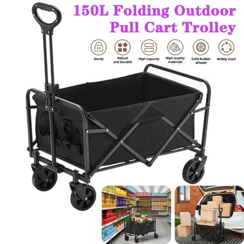 150l heavy duty folding wagon - duty,