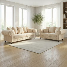 Luxury Velvet Sofa Set 3+2