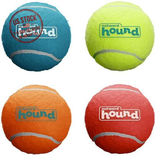 Pack medium squeaky - 4, tennis