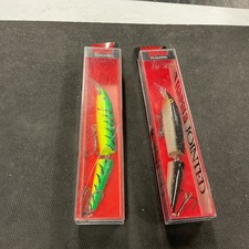 2 Diff Rapala J-13 Silver/Firetiger  Fishing Lure’s (1 Lot 1 Price)
