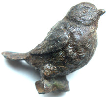 Antique Tin Lead Miniature Toy Animals Figurine BIRD