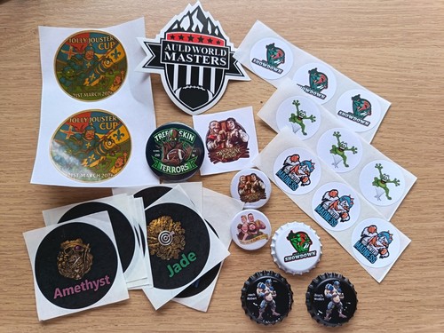 Blood bowl tournament swag - blood,