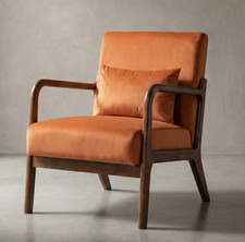 SWIFT Orange Velvet Accent