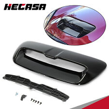 Glossy Black Painted Hood Scoop Air Vent For 07-14 Mini Cooper S R55 R56 R57 R58