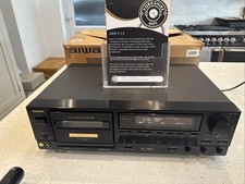 AIWA AD-F910 - 3-head Tape cassette deck - Serviced - Black - Boxed - VGC - HIFI
