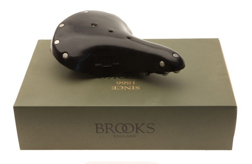 Brooks b17 short saddle steel - brooks,