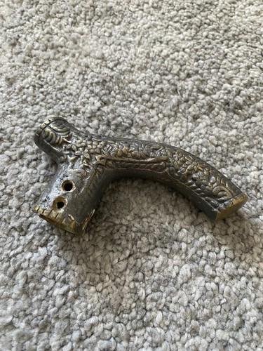 Vintage ornate solid - ornate, brass
