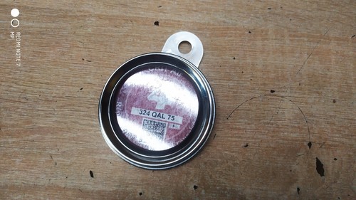 Motorcycle tax disc holder - disc,