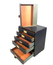 Antique Desktop Filing Drawers