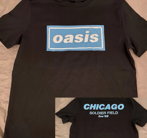 Oasis live tour chicago - 25,
