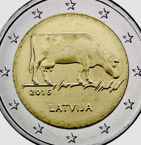 Latvia 2 euro - 2,