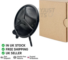 MERCEDES BENZ GLOSS BLACK FRONT GRILL BADGE FITS A B & C CLASS W177 W118 W205