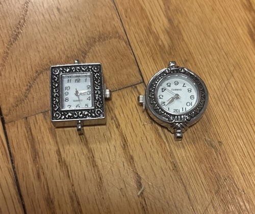 Silver tone dial watch - dial,