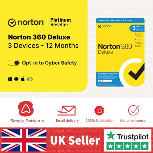 Norton 360 deluxe antivirus - deluxe,