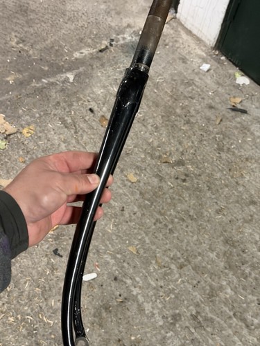 Steel 1inch threaded forks - 1inch,