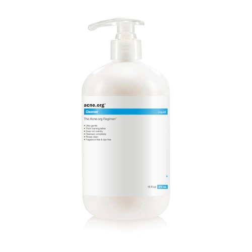 Acne org cleanser 16oz - cleanser, 472