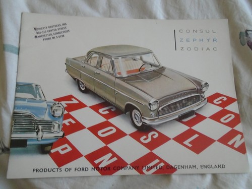 Ford consul zephyr zodiac - ford,