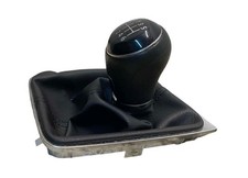 Volkswagen Golf VII 2015 Gear lever shifter trim leather knob 5G2711113A