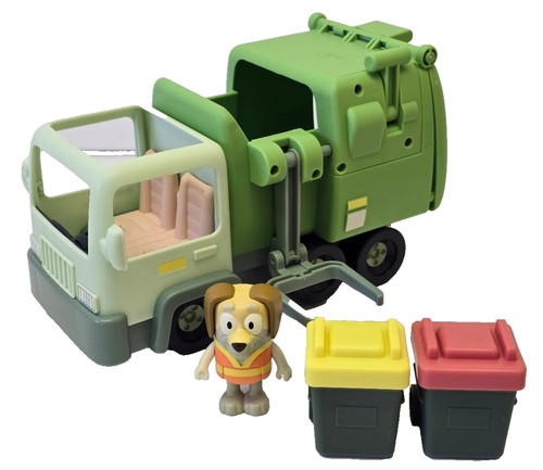 Bluey garbage truck toy - toy, moose