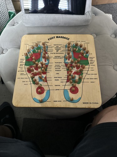 Wooden foot reflexology - wooden,