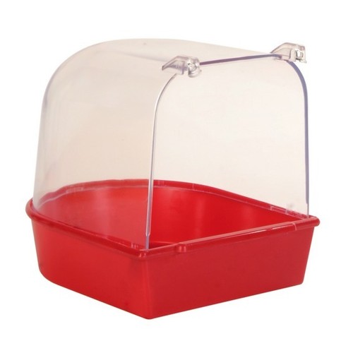 Plastic bird bath for small - bird,