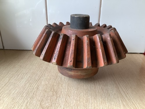 Antique wooden foundry casting