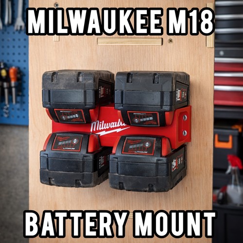 Milwaukee m18 battery holder - battery,