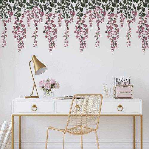 Weeping wisteria flower - weeping,