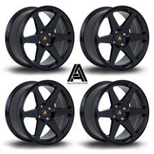 Autostar Chaser 17" 8J 4x108 alloys BLACK fits Ford Sierra Inc Cosworth Sapphire
