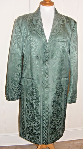 Vintage brocade frock coat