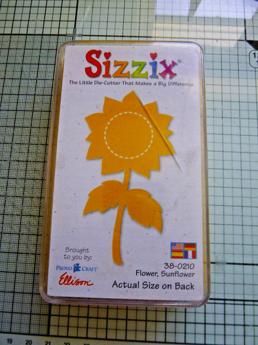 Sizzix originals yellow die - sizzix,