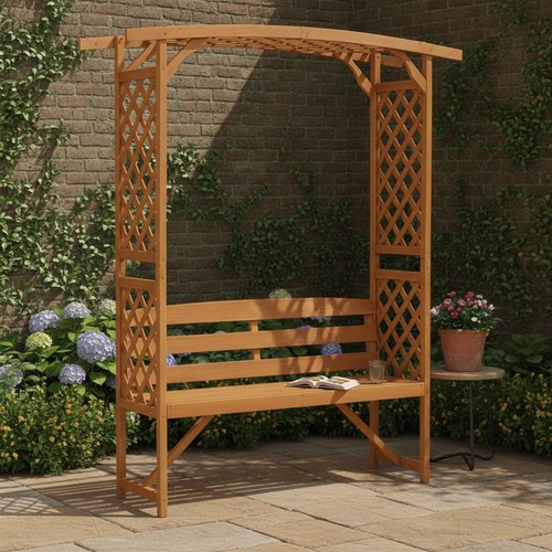 Garden bench arch pergola - arch, with