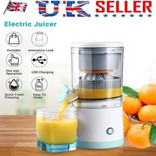 Cordless Citrus Juicer Lemon Squeezer Orange Juice Pears Fruit Machine USB Gym#!